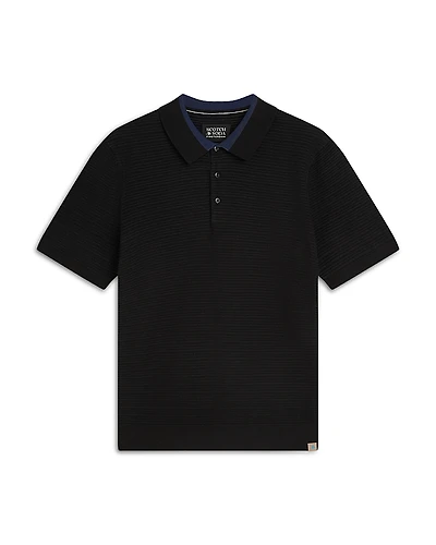 Scotch & Soda Structured Polo Shirt