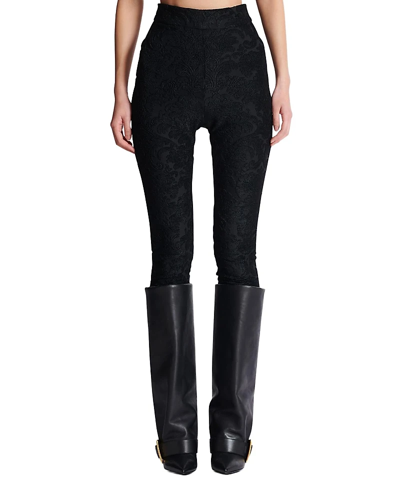 Balmain Baroque Patterned Leggings