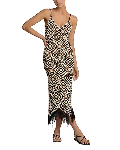 Elan Crochet Maxi Dress
