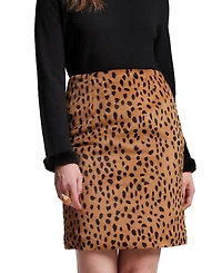 Frances Valentine Blaine Cheetah Skirt