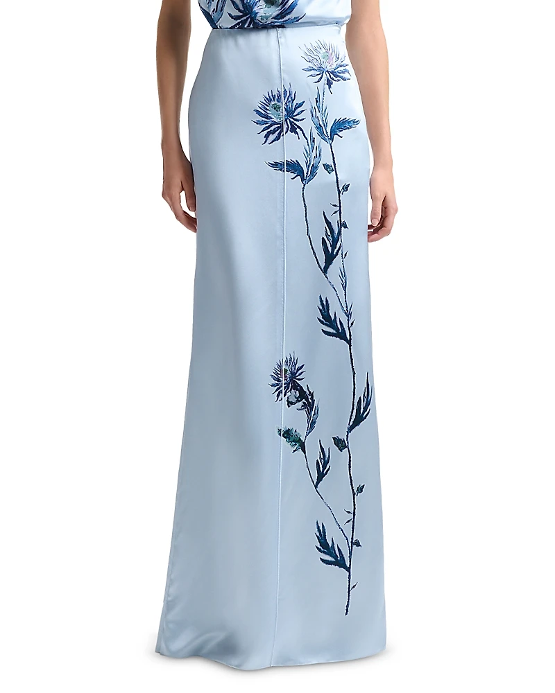 Altuzarra Kat Silk Skirt