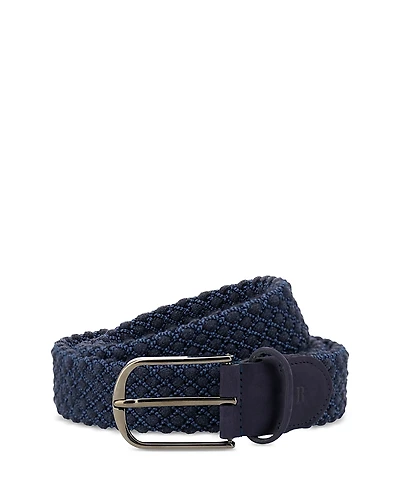 Boggi Milano Men's Stretch Woven Belt - Exclusive