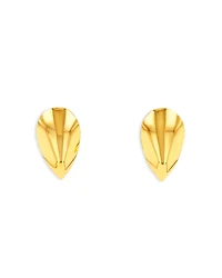 Suzanne Kalan Golden Curved Claw Stud Earrings