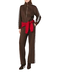 Maje Tolympy High Neck Sweatshirt