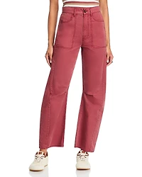 Veronica Beard Sloan High Rise Barrel Jeans