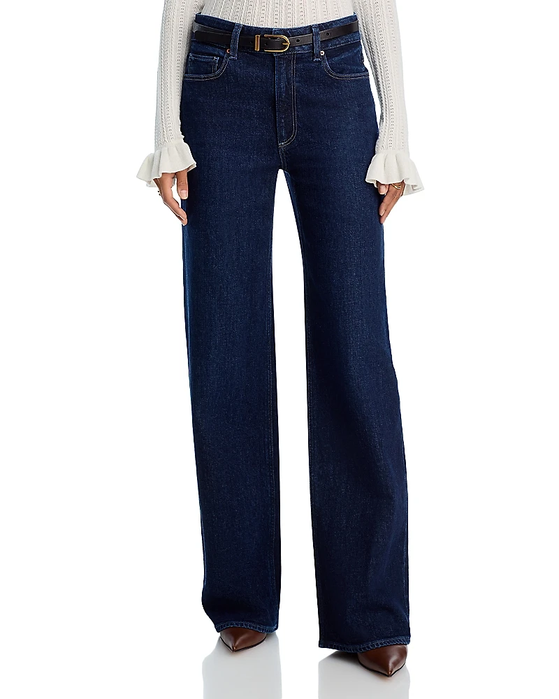 Paige Sasha High Rise Wide Leg Jeans