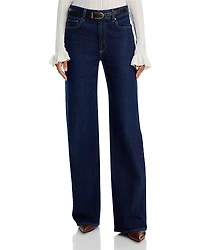 Paige Sasha High Rise Wide Leg Jeans