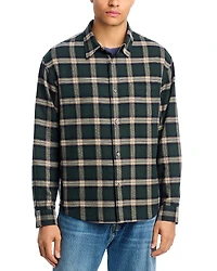 Frame Soa Plaid Regular Fit Button Down Shirt