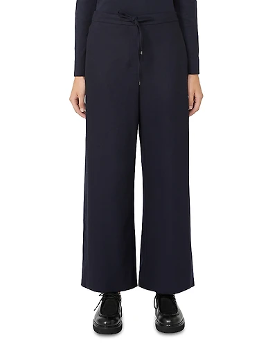 Max Mara Floria Stretch Wool-Blend Flannel Trousers