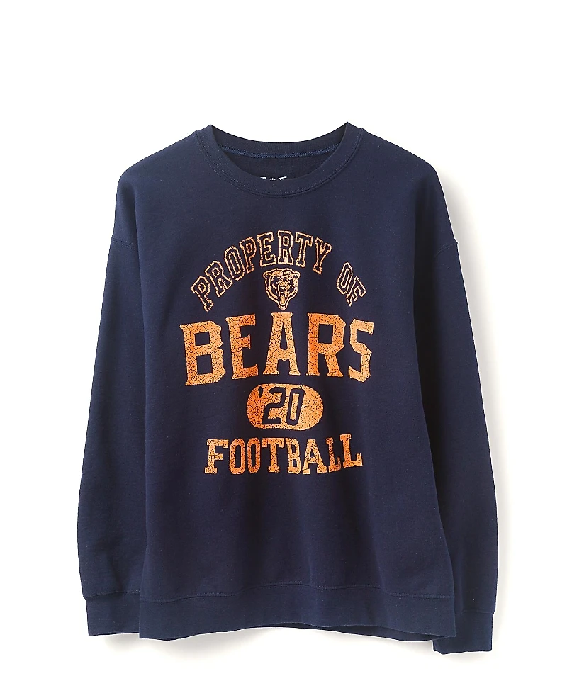 Junk Food Clothing Unisex Nfl Chicago Bears Property Flea Market Crew Fleece