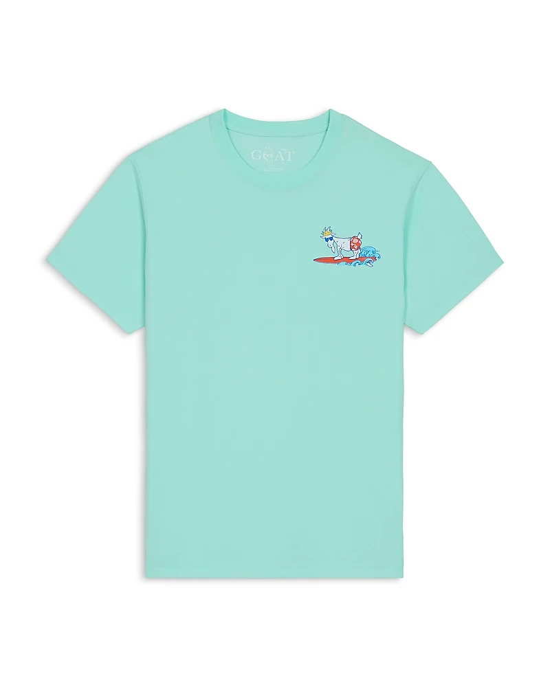 Goat Usa Boys' Surf Club Short Sleeved Tee - Big Kid
