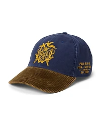 Polo Ralph Lauren Crest Corduroy Bill Twill Ball Cap