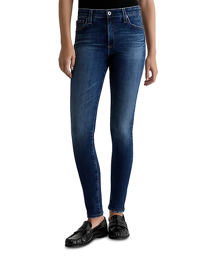 Ag Farrah Mid Rise Skinny Jeans