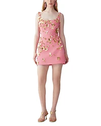 Carolina Herrera Embellished Silk Dress