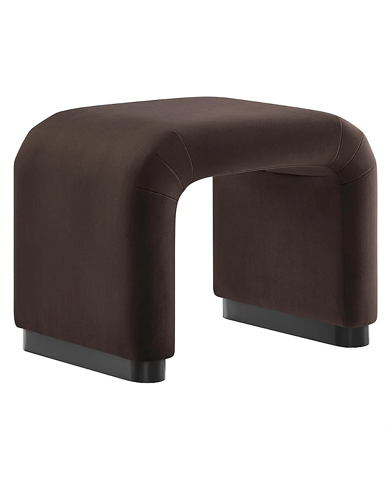 Modway Koda Performance Velvet Waterfall Stool
