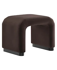 Modway Koda Performance Velvet Waterfall Stool