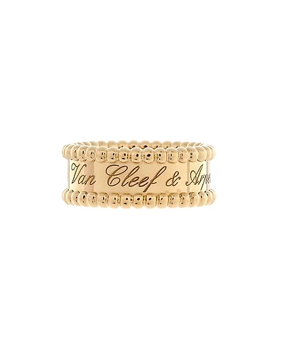 Pre-Owned Van Cleef & Arpels Perlee Signature Ring 18K Gold