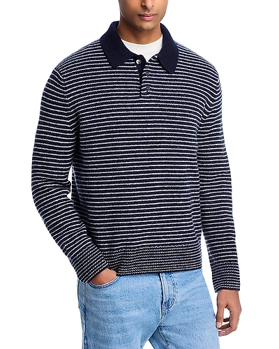 Alex Mill Carl Merino Wool Polo Sweater