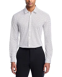Boss Owen Relaxed Fit Printed Button Front Shirt
