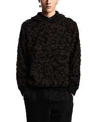 Emporio Armani Wool Hooded Pullover Sweater