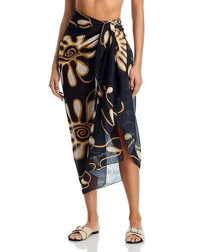 Cala de la Cruz Luana Swim Cover-Up Sarong