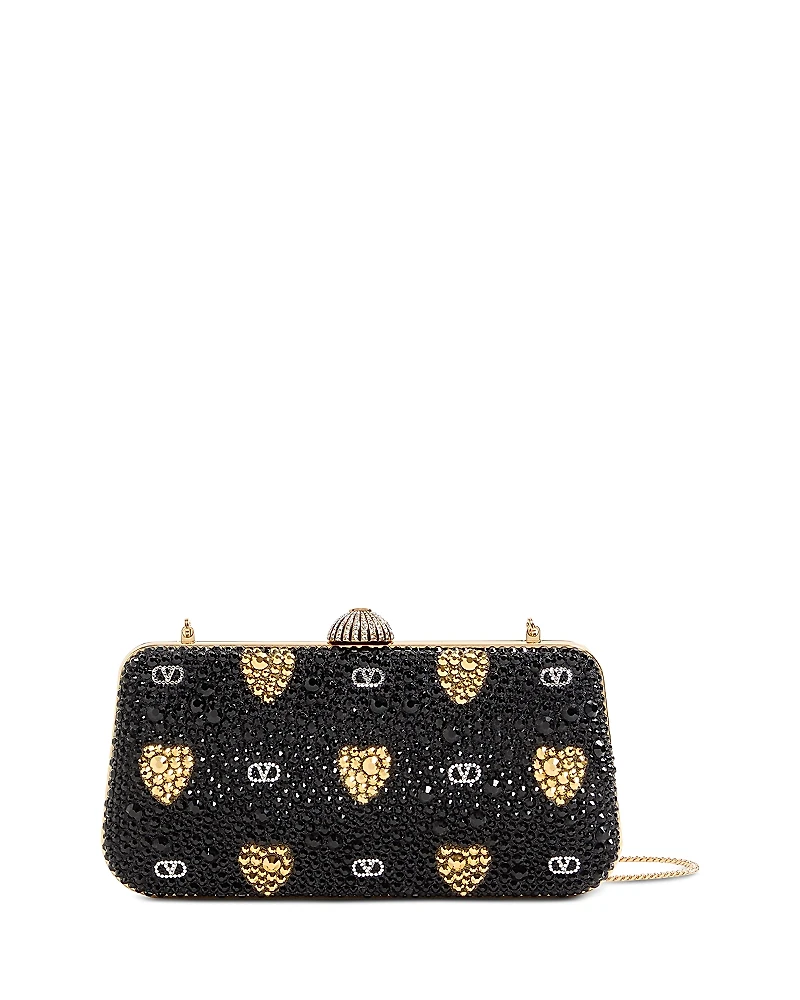 Valentino Garavani Carry Secrets Minaudiere Convertible Clutch