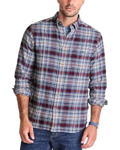 Vineyard Vines Great Point Flannel Shirt
