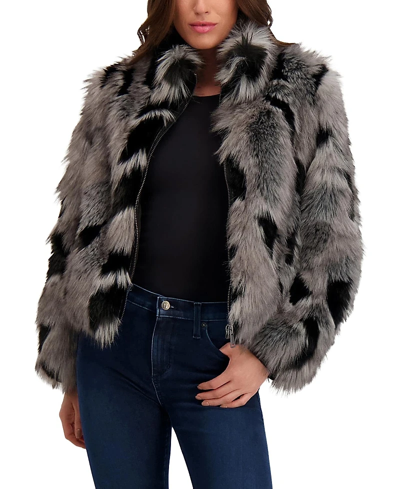 Lyla Grant Faux Fur Fox Jacket