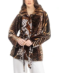 Gorski Shearling Jacket with Belt