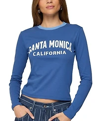 Edikted Santa Monica Long Sleeve T Shirt