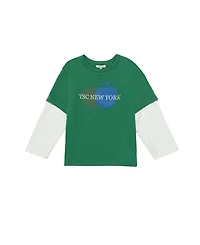 The Sunday Collective Unisex Organic Skater Tee - Little Kid, Big Kid