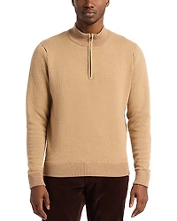 Robert Graham Walton Long Sleeve Quarter Zip Sweater