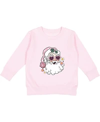 Sweet Wink Girls' Disco Santa Christmas Sweatshirt - Baby