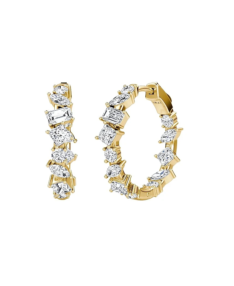 Vrai Mixed Shape Eternity Hoop