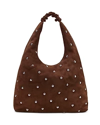 Reformation Willow Studded Suede Tote Bag