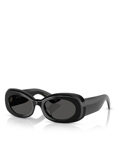Khaite X Oliver Peoples Oval Sunglasses
