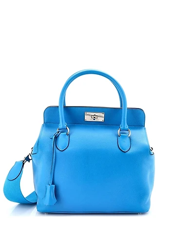 Pre-Owned Hermes 26 Toolbox Bag Evercolor