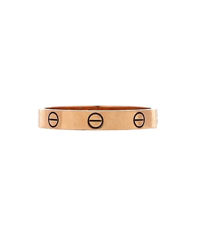 Pre-Owned Cartier Love Wedding Band Ring 18K Rose Gold