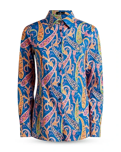 Etro Slim Fit Button Up Shirt