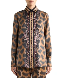 Etro Silk Button Up Shirt
