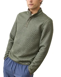 Marine Layer Corbet Quilted Reversible Pullover