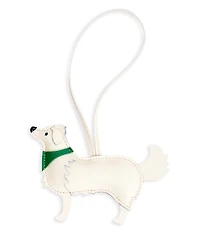 Clare V. Paco Leather Dog Fob