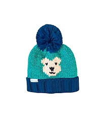 Bits & Bows Boys' Teddy Bear Bobble Hat - Baby, Little Kid, Big Kid
