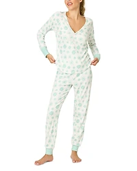 Pj Salvage Snowflake Wishes Pajama Set