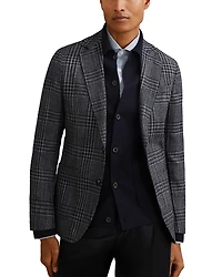Reiss Jacob Textured Prince of Wales Blazer