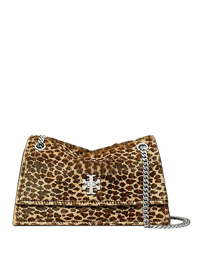Tory Burch Kira Turnlock Calf Hair Shoulder Bag