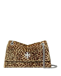 Tory Burch Kira Turnlock Calf Hair Shoulder Bag