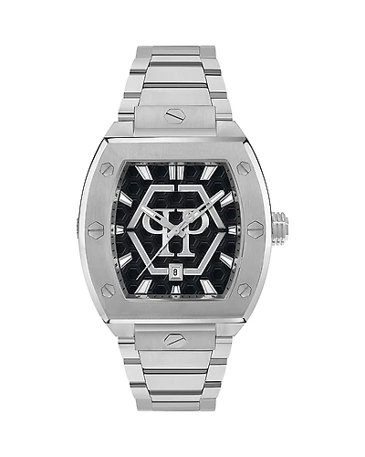Philipp Plein The Hexagon Phantom Bracelet Watch, 44mm