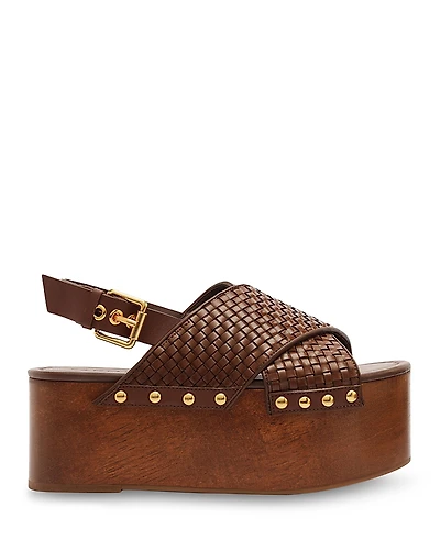 Farm Rio Women's Woven Platform Sandals