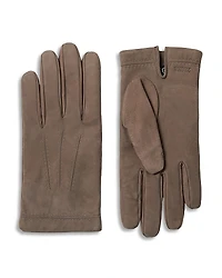 Zegna Brown Secondskin Gloves